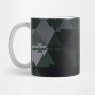 Gray Pixel Design Mug